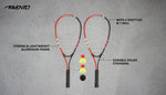Set Crossminton Avento Tie Breaker – 2 Rachete Aluminiu + husa