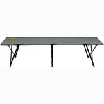 Pat Camping Pliabil Abbey Camp Zermat-191 – Cu Suspensie, Gri, 191cm