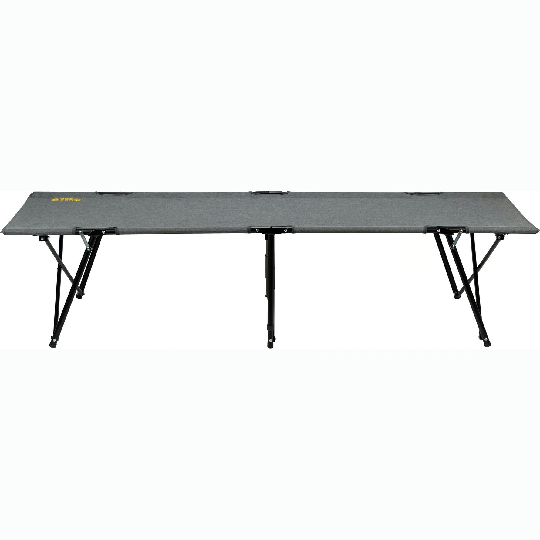 Pat Camping Pliabil Abbey Camp Zermat-191 – Cu Suspensie, Gri, 191cm