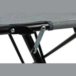 Pat Camping Pliabil Abbey Camp Zermat - 191 – Cu Suspensie, Gri, 191cm - expert - sport.ro