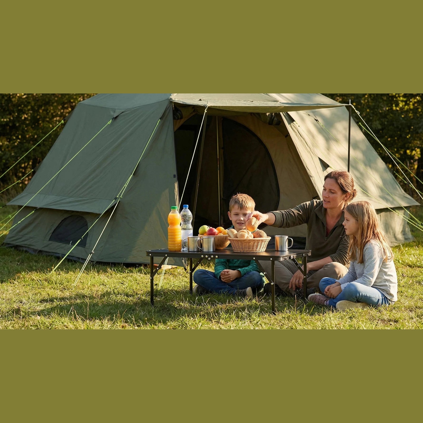 Masă Pliabilă Joasă Camping ABBEY CAMP Padova 064 64x42cm