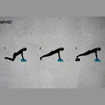 Placă Flotări Pliabilă Push-Up Board AVENTO - expert-sport.ro