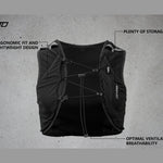 Vestă Hidratare Alergare AVENTO Running Unisex - expert-sport.ro