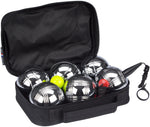 Set Joc Petanque GET & GO VI 6 Bile Oțel Cromat 73mm 720g - expert-sport.ro