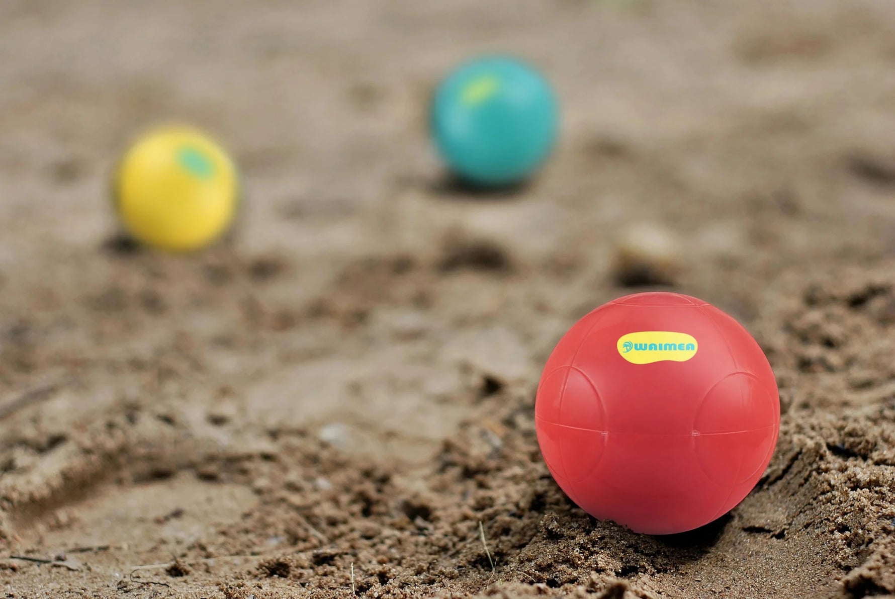 Set Joc Bocce Plajă WAIMEA Hailama 4 Jucători 8 Bile PP - expert-sport.ro