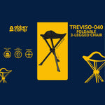 Scaun Pliant Camping ABBEY CAMP Treviso 040 3 Picioare