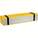 Saltea Camping Pliabilă ABBEY CAMP XPE/Aluminiu 180x60cm Argintiu