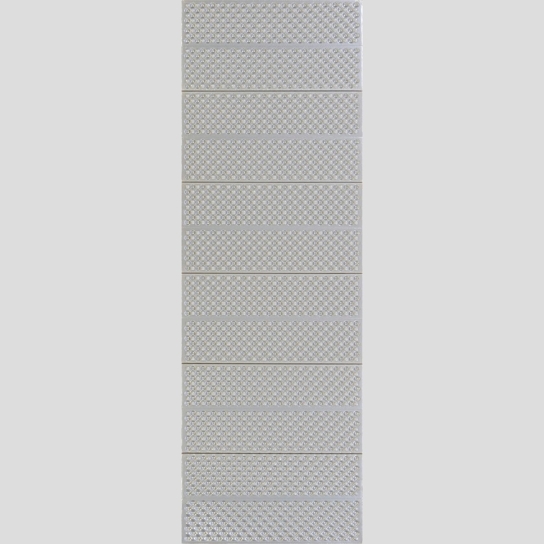 Saltea Camping Pliabilă ABBEY CAMP XPE/Aluminiu 180x60cm Argintiu