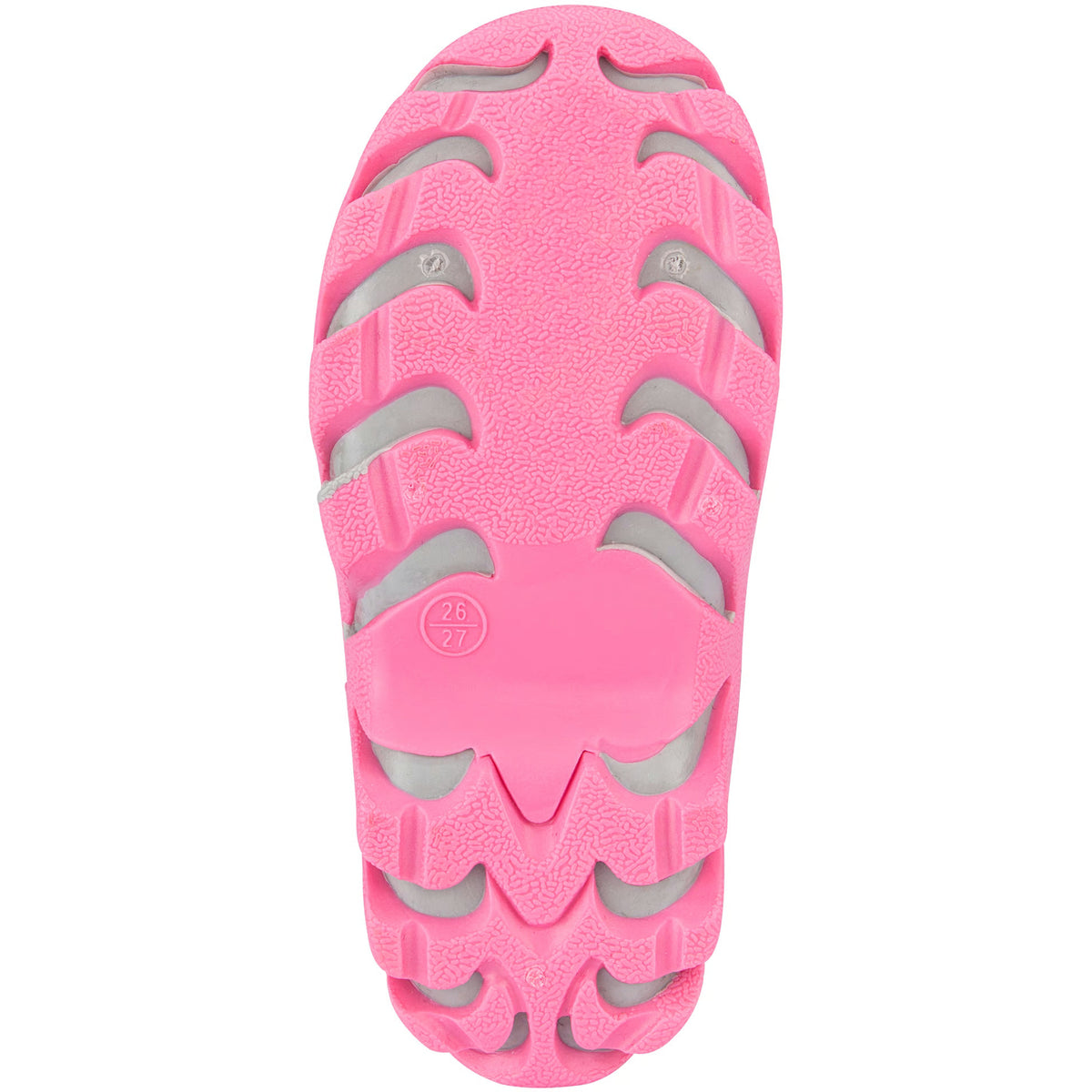 Snowboots Copii Welly Walker Roz cu Blană Teddy și Talpă TPR
