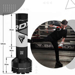 Sac de Box Copii RDX R8 4ft/120cm cu Mănuși - expert - sport.ro