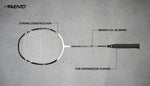 Racheta badminton Avento Match, fibra de sticla