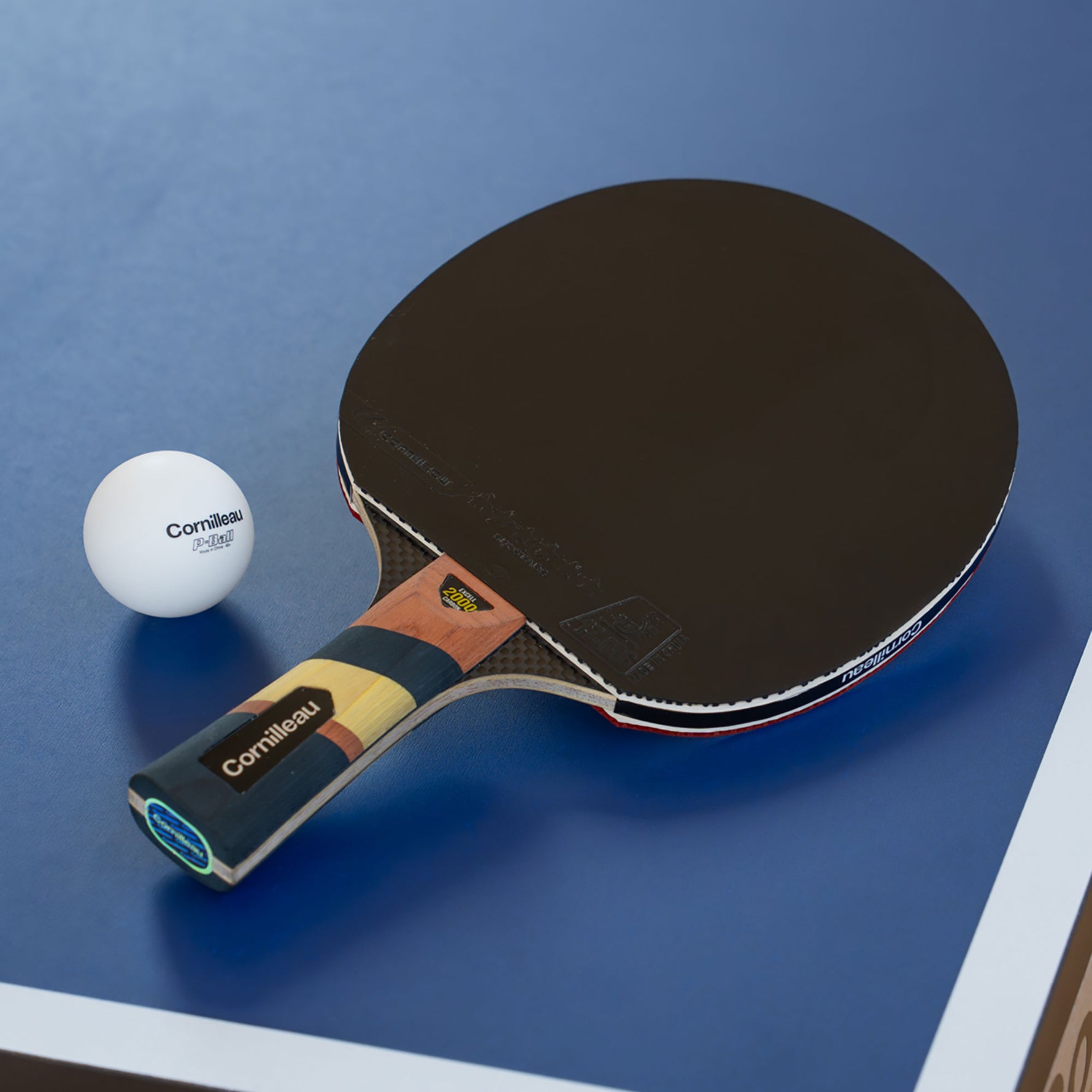 Paletă Tenis de Masă Cornilleau Excell 2000 Carbon – OFF/OFF+