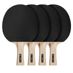 Set 4 Palete Tenis de Masă Cornilleau Sport Pack Quattro + 4 Mingi