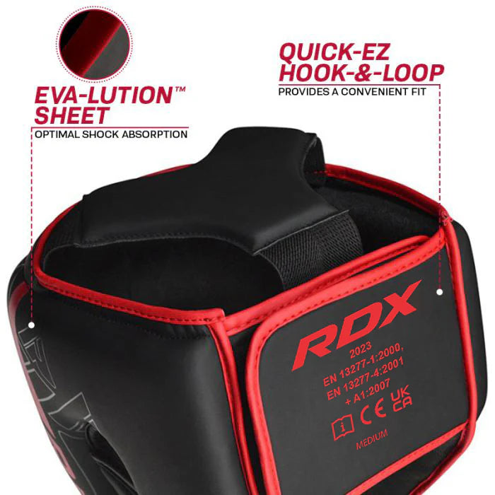 Cască Box RDX F6 Matte – Piele Maya Hide, Protecție CE