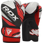 Sac de Box Copii RDX Maya Hide 2ft/60cm cu Mănuși Roșu - expert - sport.ro