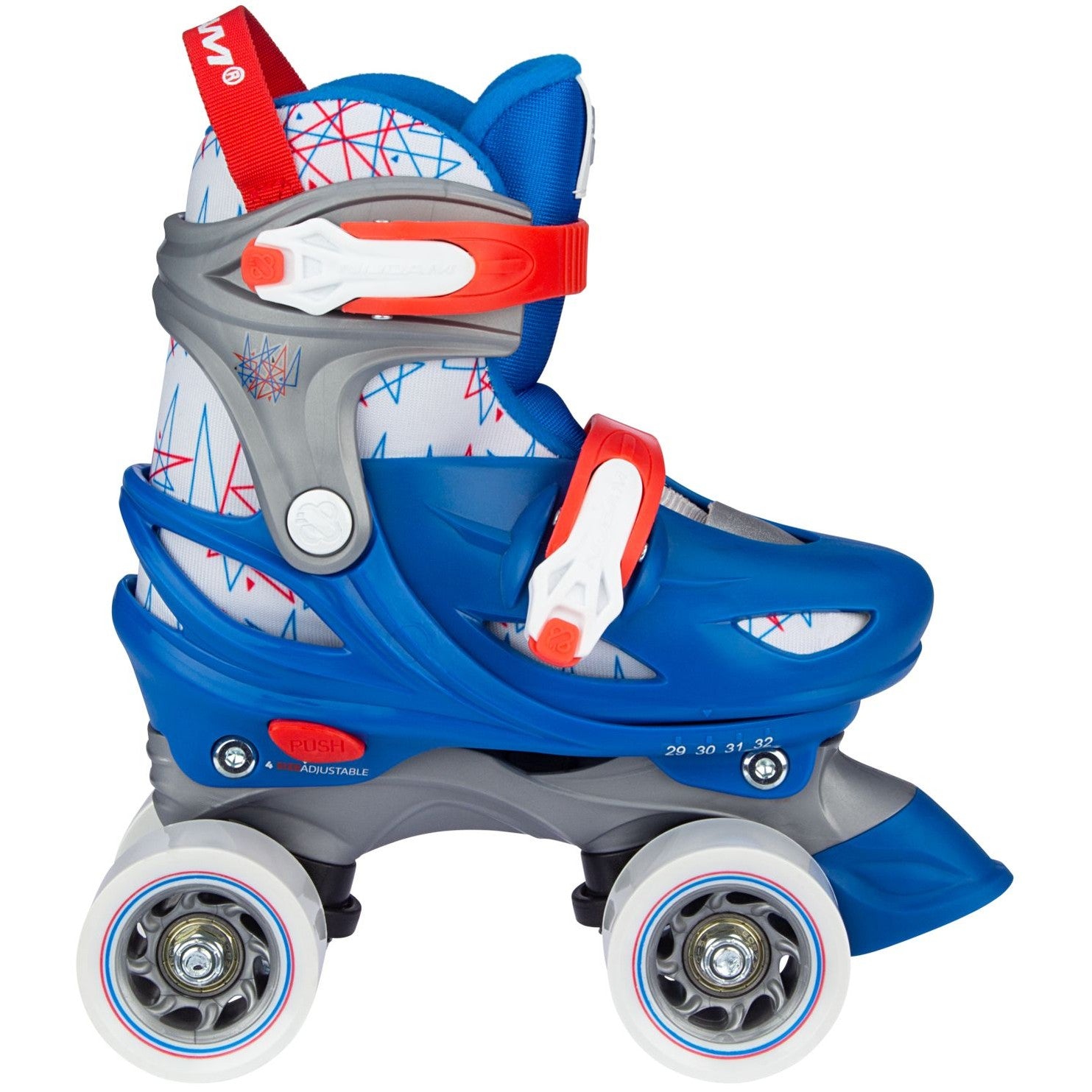 Role Quad reglabile Nijdam Geo Metricker, Junior