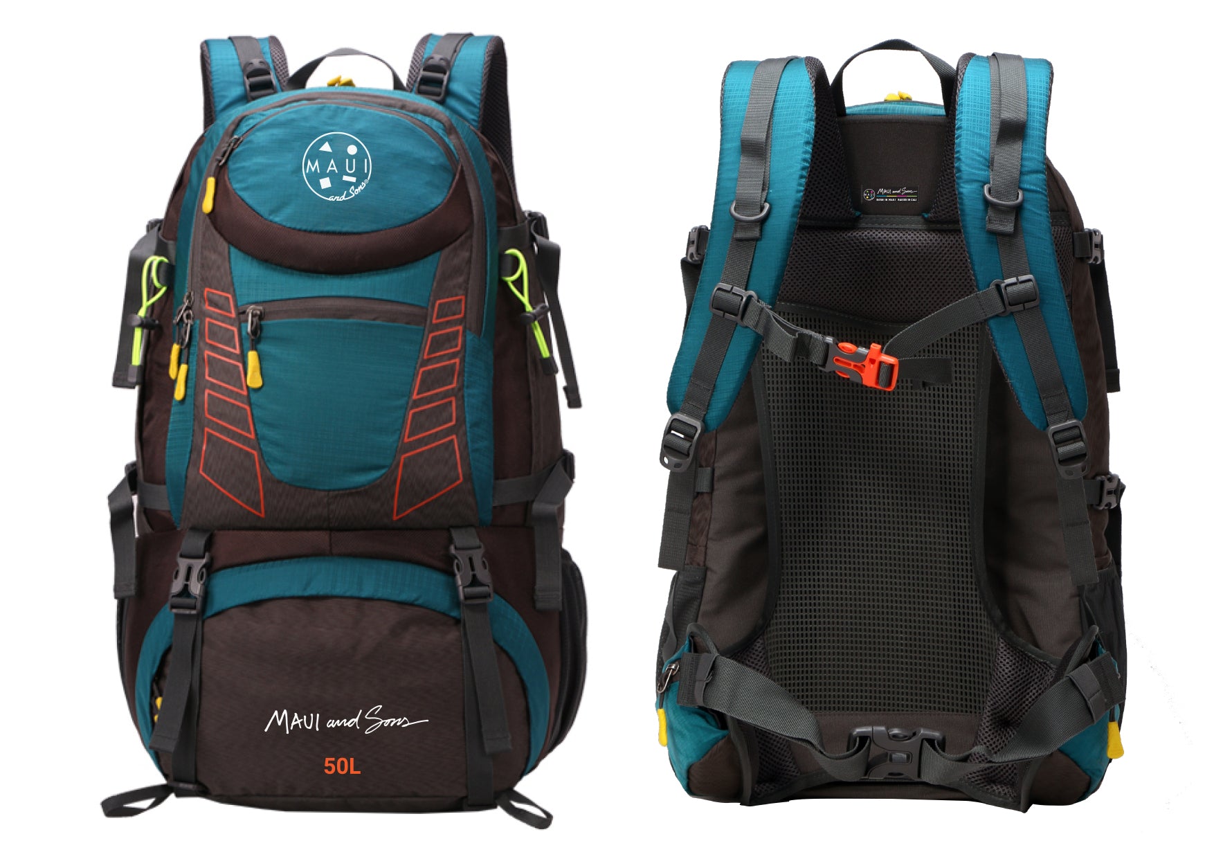 Rucsac Drumeție MAUI & SONS 50L Nailon