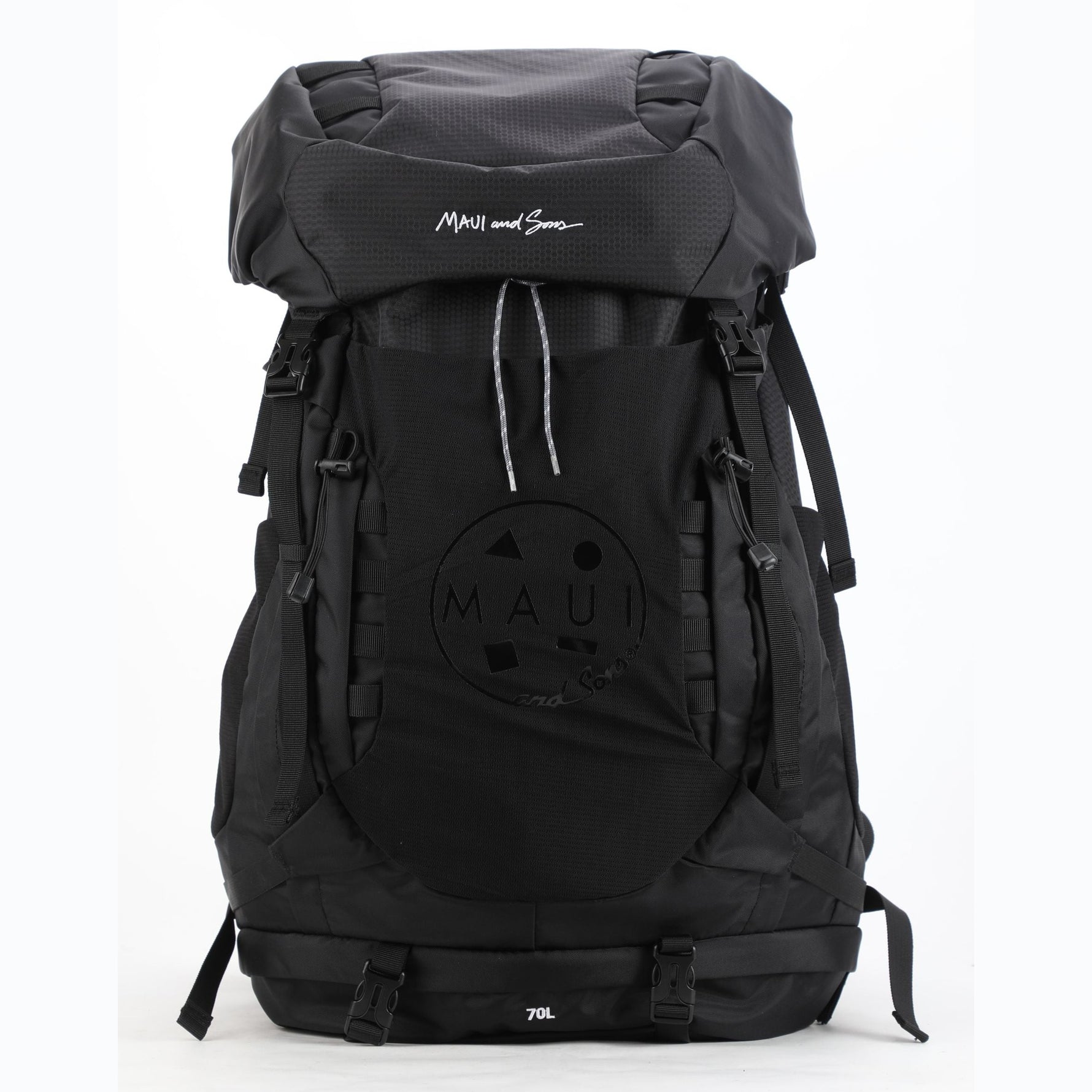 Rucsac Drumeție Maui & Sons 70L - Nailon, Spate Anatomic, Husă Ploaie