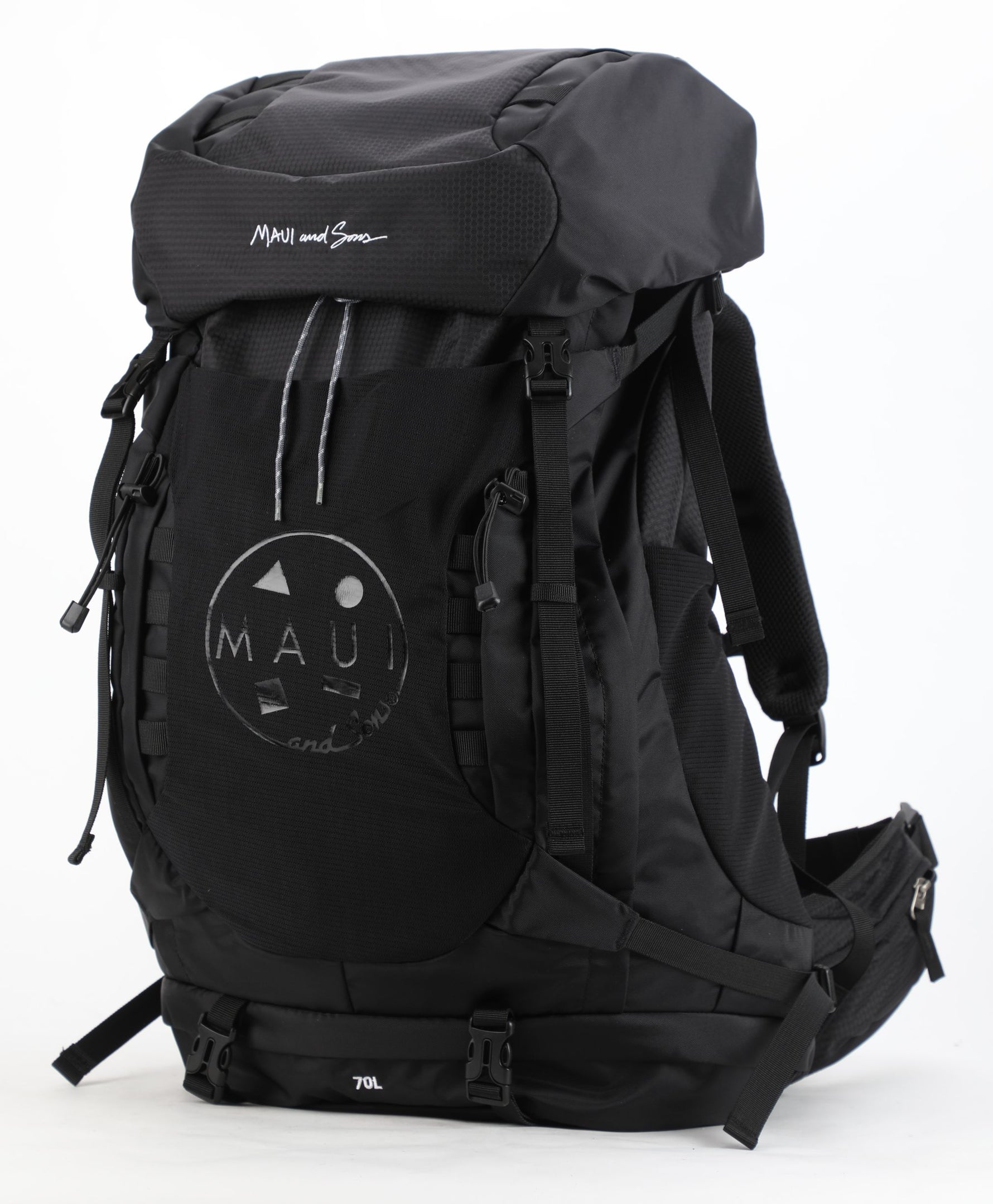 Rucsac Drumeție Maui & Sons 70L - Nailon, Spate Anatomic, Husă Ploaie