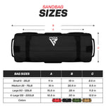 Sac fitness Rdx, pentru nisip 2-11 kg