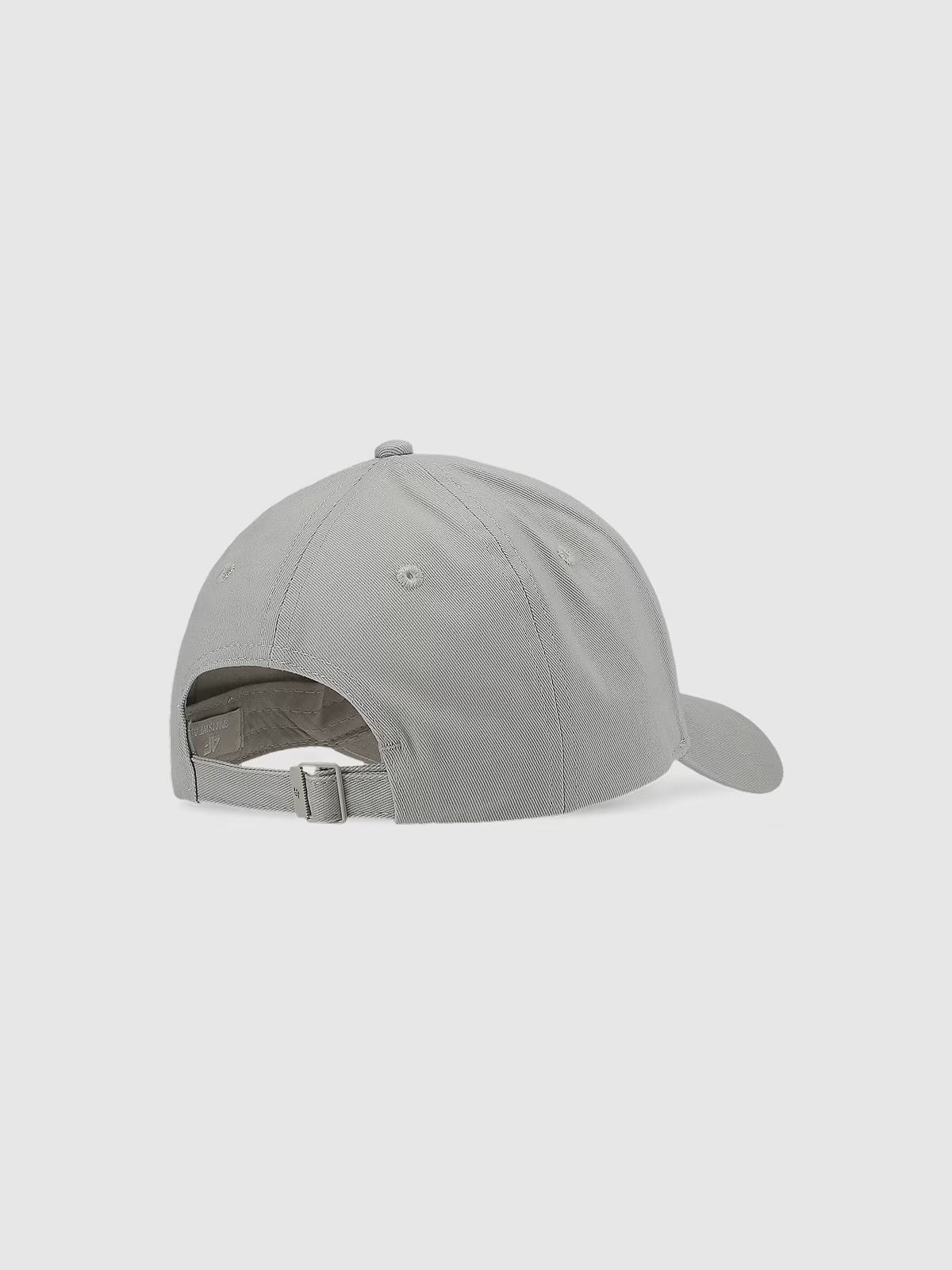 Sapca 4F cu cozoroc strapback unisex - gri