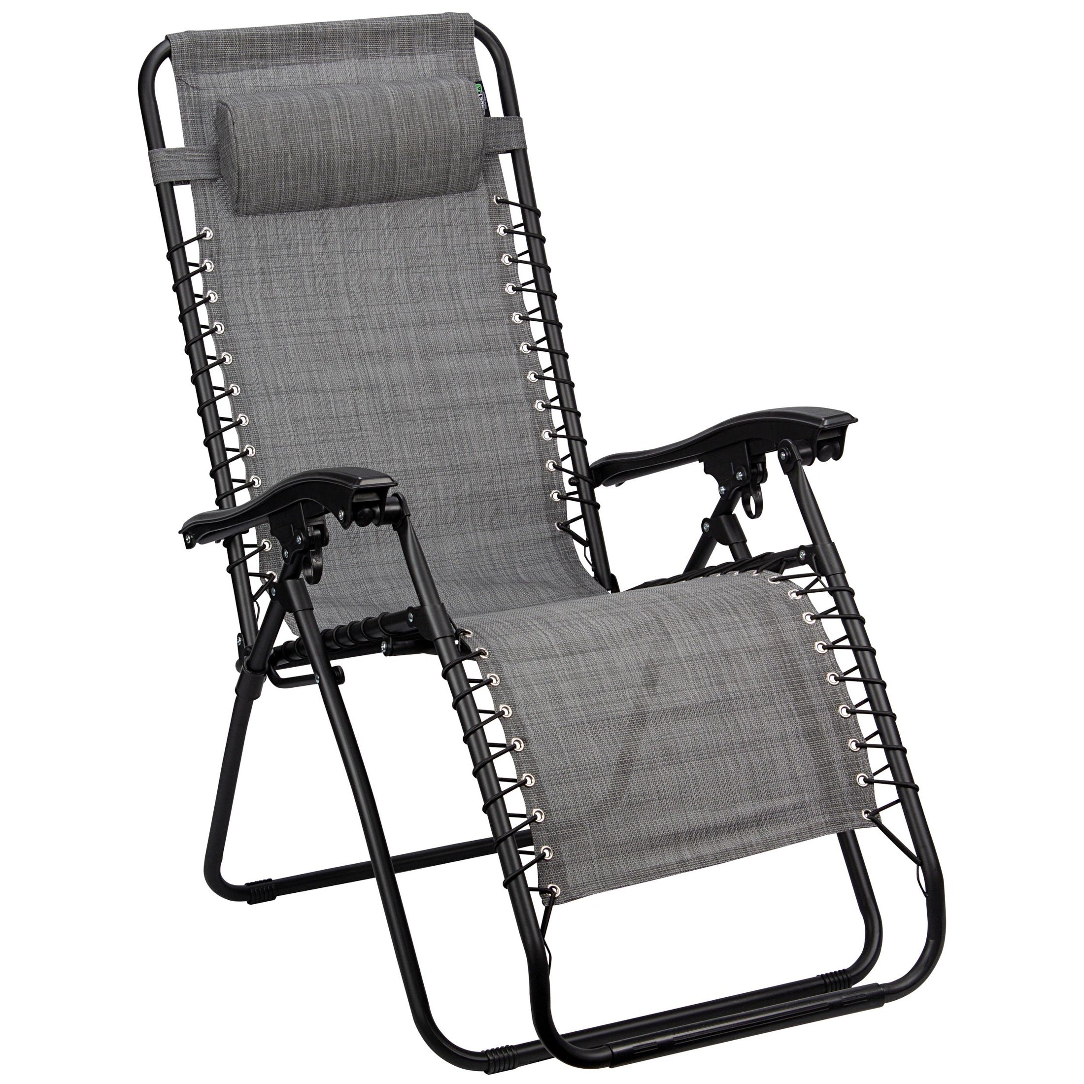 Scaun Chaise Longue IV Abbey Camp, Gri