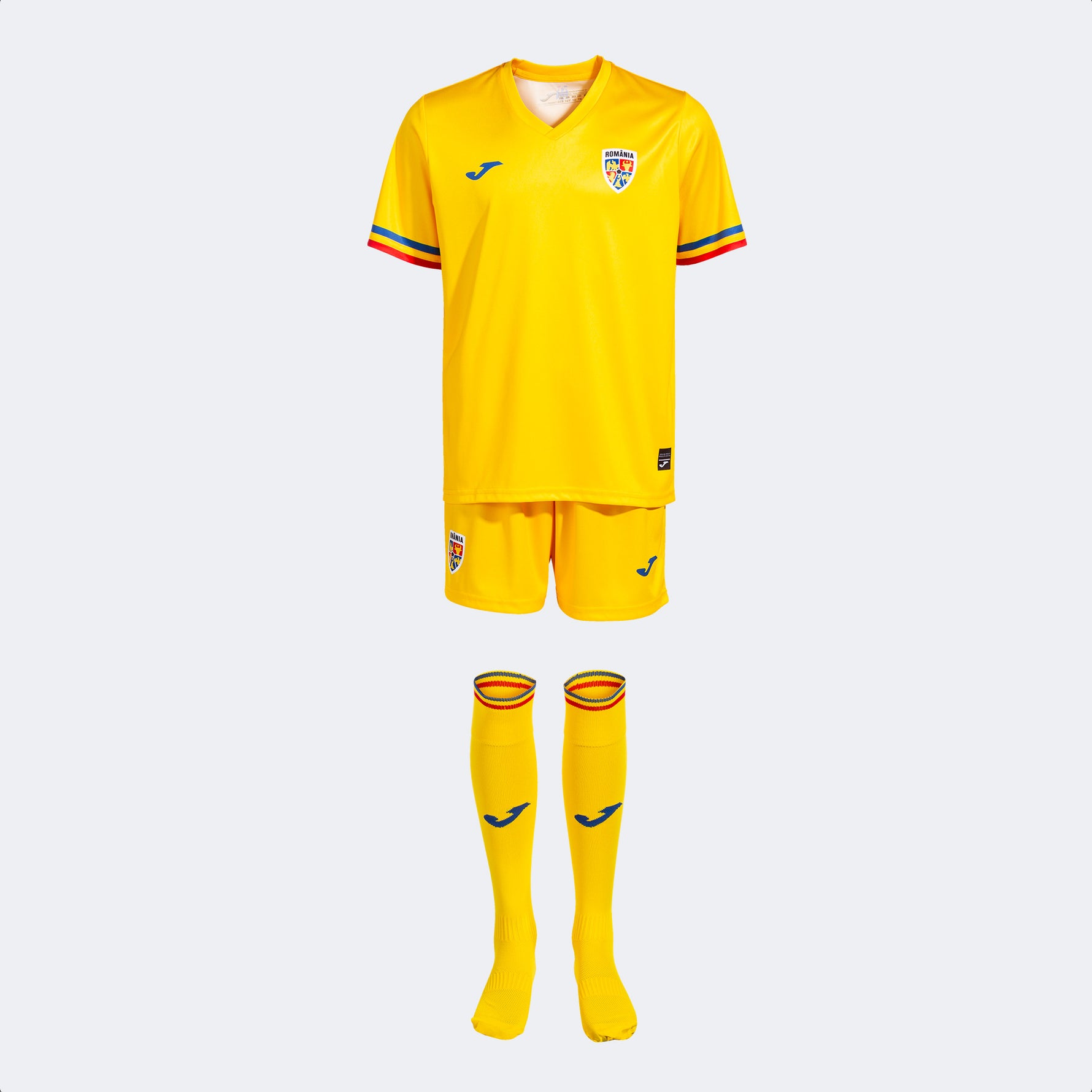 Set echipament fotbal Joma Nationala Romaniei, juniori