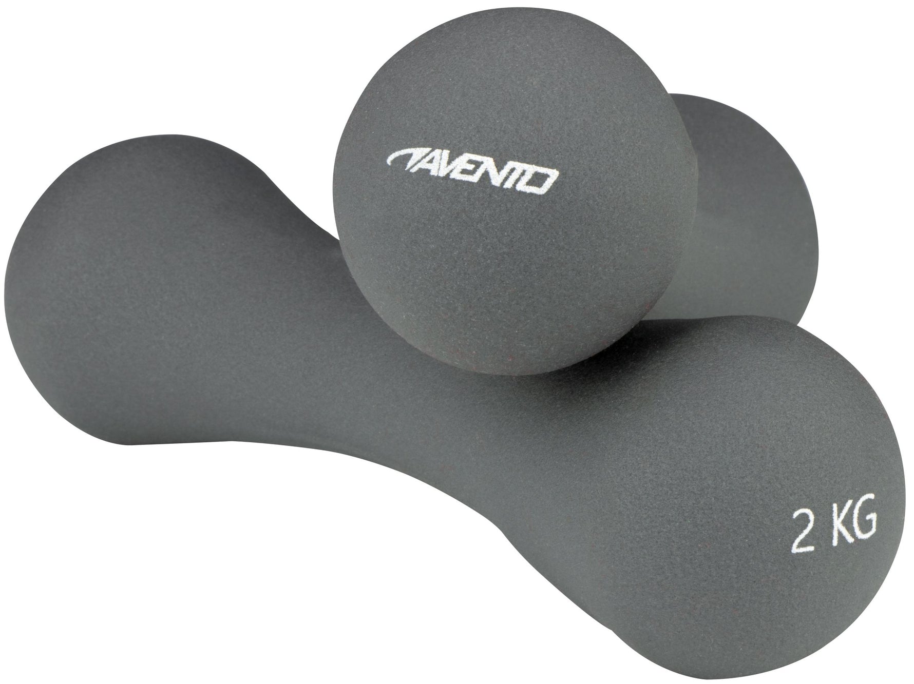 Set gantere Avento, 2x2 Kg