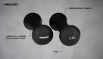 Set gantere Avento, 2x3 Kg