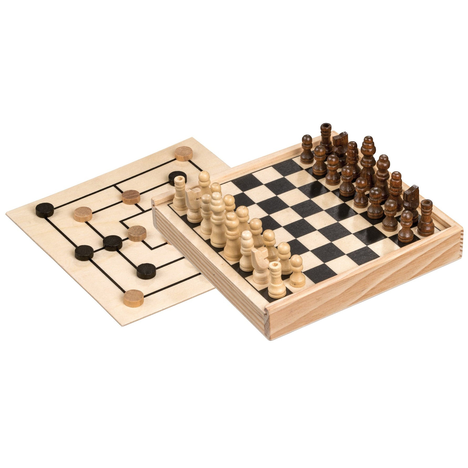 Set joc sah/moara Philos, mini