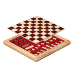 Set Philos Travel Sah &amp; Dame,Lemn