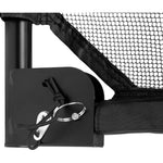 Set Porti fotbal din otel Avento pliabile, 90x60x60 cm