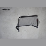 Set Porti fotbal din otel Avento pliabile, 90x60x60 cm