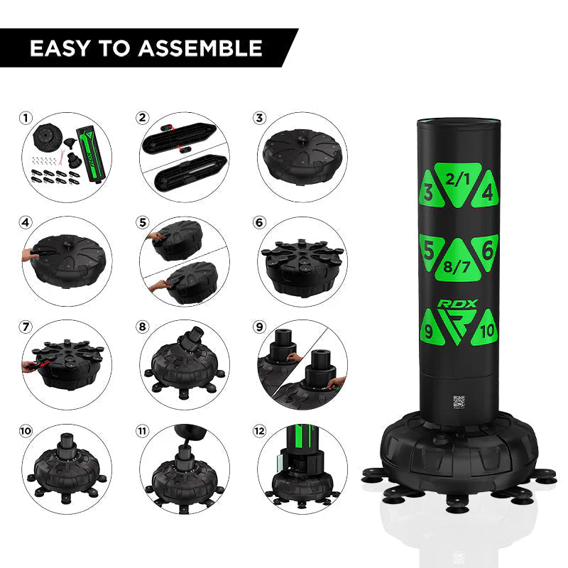 Sac Box Podea RDX KT Ronin 2-în-1 cu Mănuși Incluse