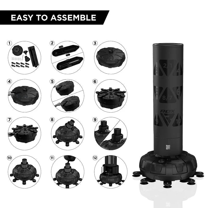 Sac Box Podea RDX KT Ronin 2-în-1 cu Mănuși Incluse