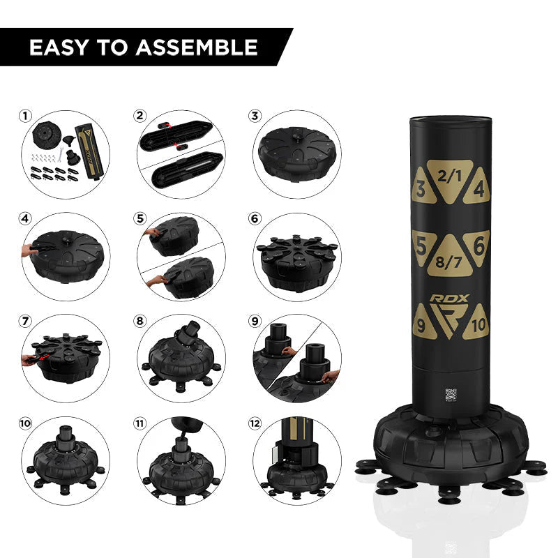Sac Box Podea RDX KT Ronin 2-în-1 cu Mănuși Incluse