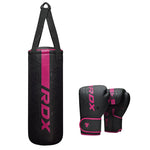 Set Sac de Box RDX F6 2FT KARA Kids + Mănuși 6 OZ