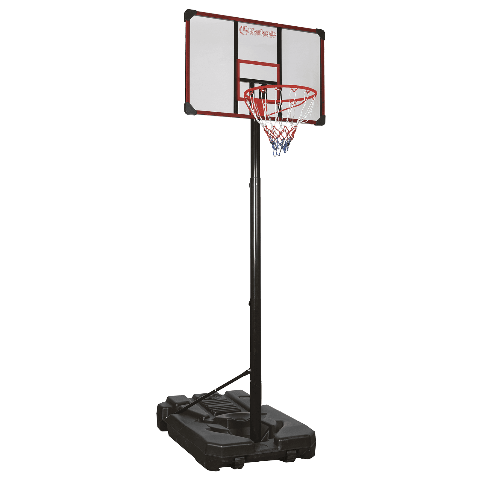 Sistem Baschet Garlando Houston – Panou Acrilic 112x72cm, Reglabil 225-305cm