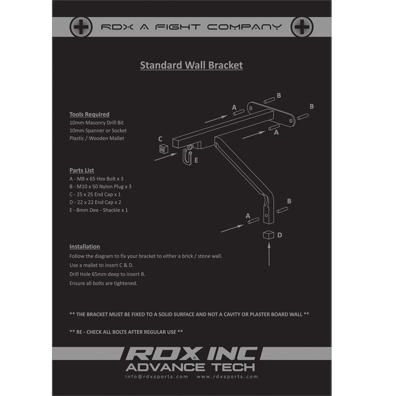 Sistem ancorare saci box RDX