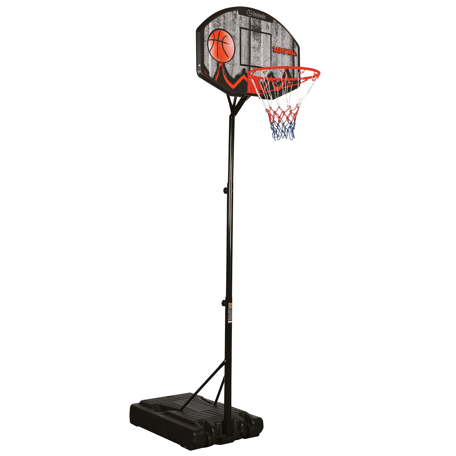 Sistem Baschet Garlando Memphis – Înălțime Reglabilă 190-260cm, Panou 90x60cm