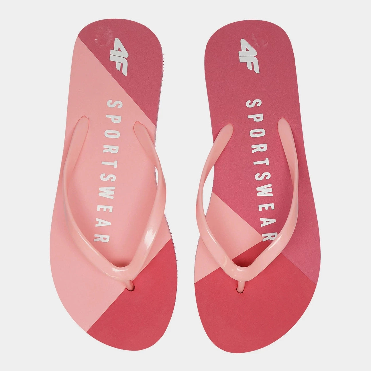 Papuci Femei 4F KLD006 Coral/Albastru Deschis