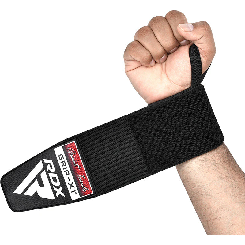 Suporturi pentru Ã®ncheietura mÃ¢inii pentru powerlifting W3 IPL, aprobate USPA, cu bucle pentru degetul mare, certificate OEKO-TEXÂ® Standard 100