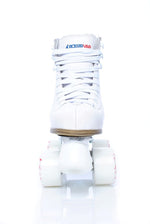 Patine Quad Copii Tempish TINY PLUS Piele Naturală Alb Cristale 54mm ABEC 7