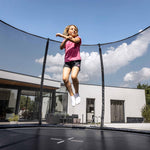 Trambulină Cornilleau Springcare 12FT (366cm) - Fără Arcuri, Scară Inclusă, Certificare TÜV