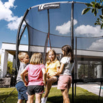 Trambulină Cornilleau Springcare 12FT (366cm) - Fără Arcuri, Scară Inclusă, Certificare TÜV