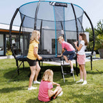 Trambulină Cornilleau Springcare 12FT (366cm) - Fără Arcuri, Scară Inclusă, Certificare TÜV