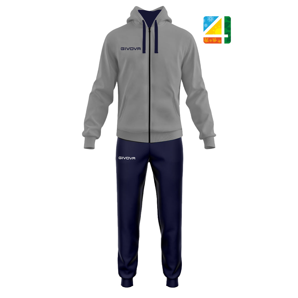 Trening Givova King 4 Seasons Poliester Terry Unisex