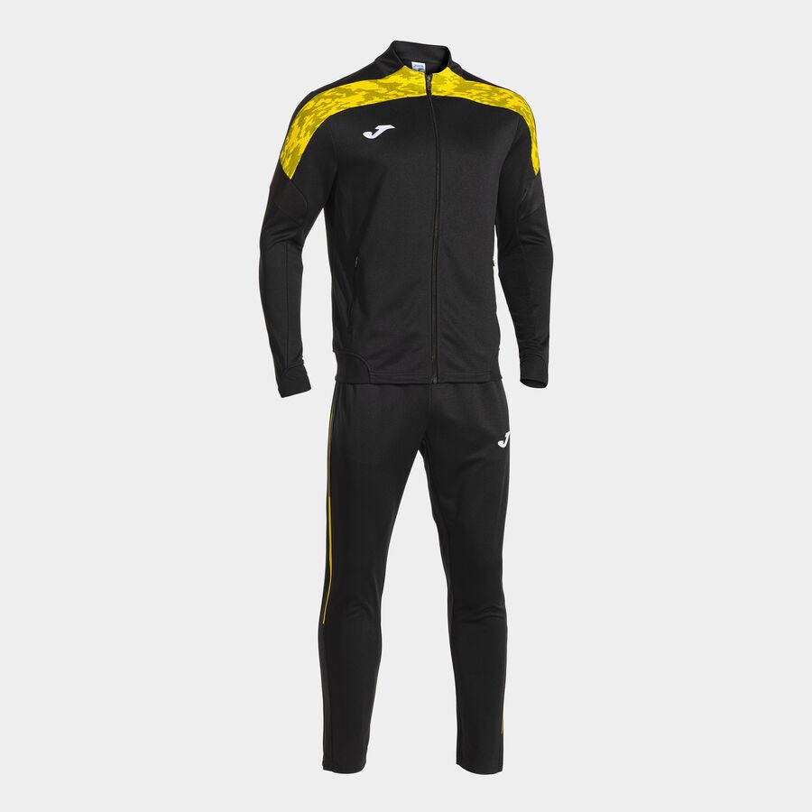 Trening Joma CHAMPIONSHIP VIII TRACKSUIT BLACK YELLOW - expert - sport.ro