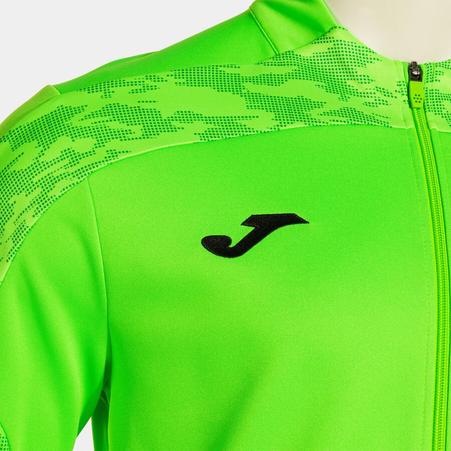 Trening Joma CHAMPIONSHIP VIII TRACKSUIT FLUOR GREEN BLACK - expert - sport.ro