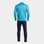 Trening Joma CHAMPIONSHIP VIII TRACKSUIT FLUOR TURQUOISE DARK NAVY - expert - sport.ro